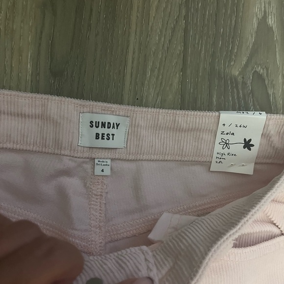 Pink Sunday Best corduroy pants - Picture 3 of 5